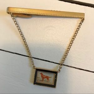 1970s Dog Tie Clip